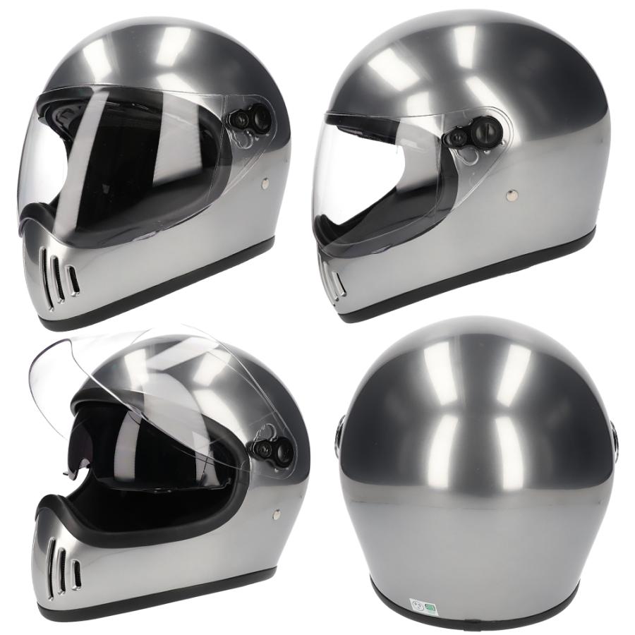 NEO VINTAGE SERIES VT-5X 2カラー FREEサイズ(57-60cm未満) フルフェイスヘルメット インナーシールド付き メンズ レディース 兼用品 SG規格 全排気量対応 | ブランド登録なし | 07