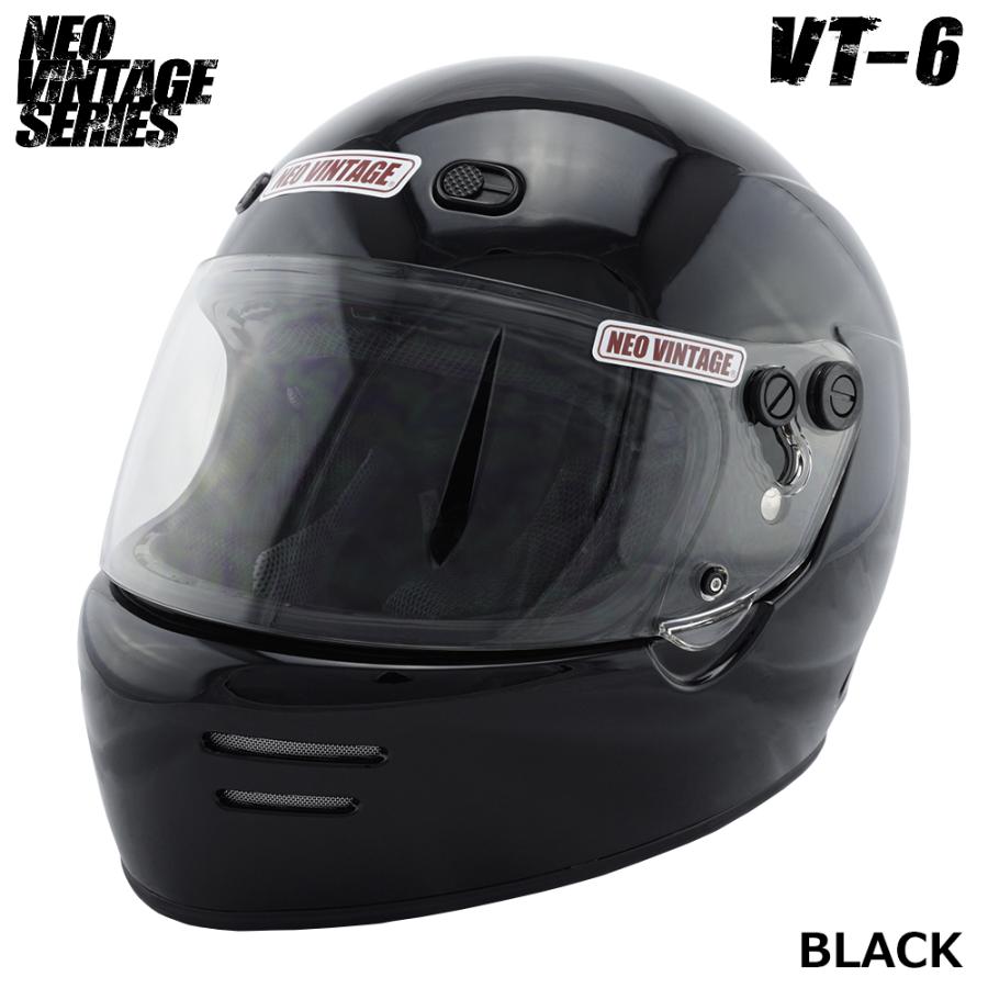 バイク ヘルメット フルフェイス VT6 NEO VINTAGE ツーリング バイク用 SG規格品 ステッカー付き カッコイイ |  | 09