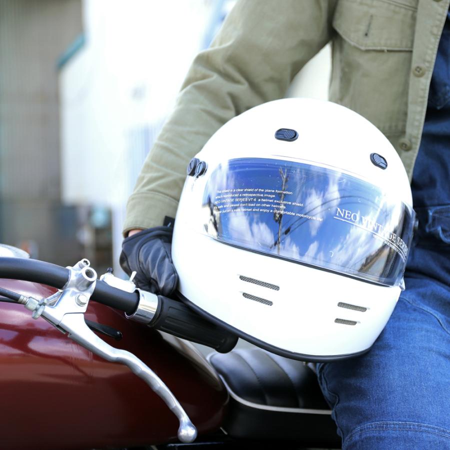 バイク ヘルメット フルフェイス VT6 NEO VINTAGE ツーリング バイク用 SG規格品 ステッカー付き カッコイイ |  | 18