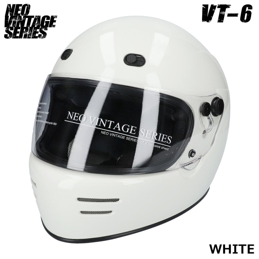 バイク ヘルメット フルフェイス VT6 NEO VINTAGE ツーリング バイク用 SG規格品 ステッカー付き カッコイイ |  | 06