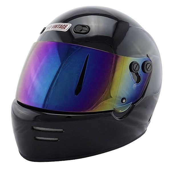 ヘルメット バイク フルフェイス ヘルメット フルフェイスヘルメット VT-6 専用オプションシールド レインボーミラー ドラッガースタイル | ブランド登録なし | 04