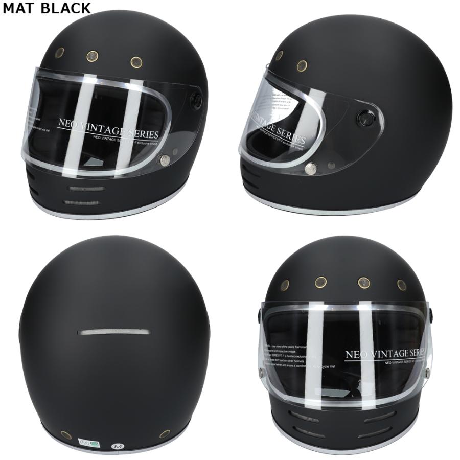 バイク ヘルメット フルフェイス ミラーシールドセット M Ｌサイズ 57〜60cm未満 全排気量対応 バイク用 SG規格品 ステッカー付き  旧車會 族ヘル VT-9 |  | 05