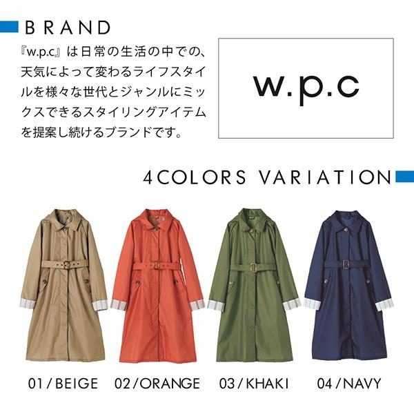 レインコート レディース トレンチコート型 WPC ブランド 雨具 全4色 FREEサイズ カッパ 自転車 通学 通勤 おしゃれ アウトドア 梅雨 |  | 01