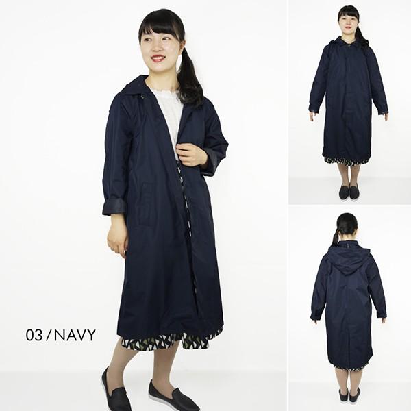 レインコート レディース WPC ツイルスタンダードコート  雨具 全3色 FREEサイズ 女性 自転車 バイク アウトドア 梅雨 |  | 04