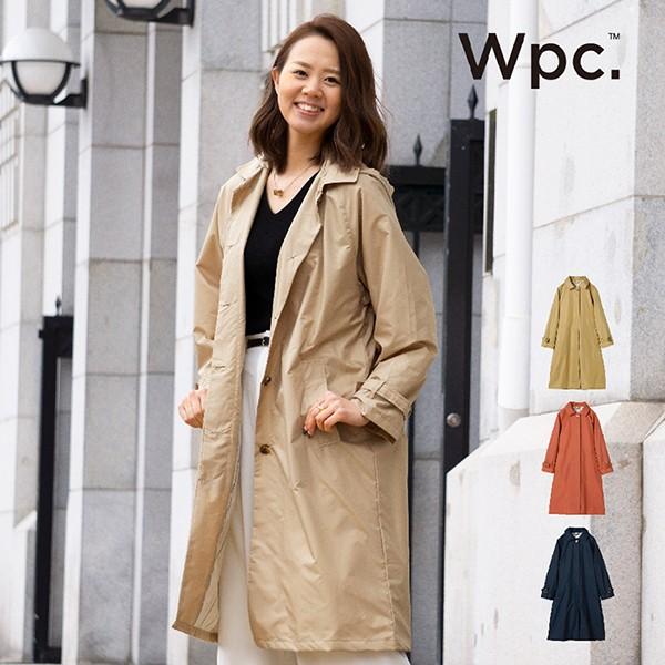 レインコート トップコート レディース 自転車 WPC 3色 FREEサイズ シンプル 雨具 かっぱ アウトドア キャンプ 登山 ブランド | 