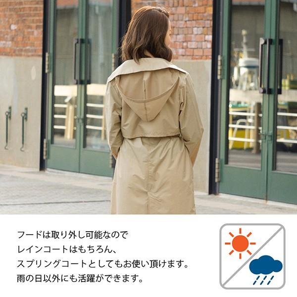 バナーバレット購入RHRB トレンチコート スプリングコート　レディースベージュ 楽天市場】トレンチコート レディース スプリングコート