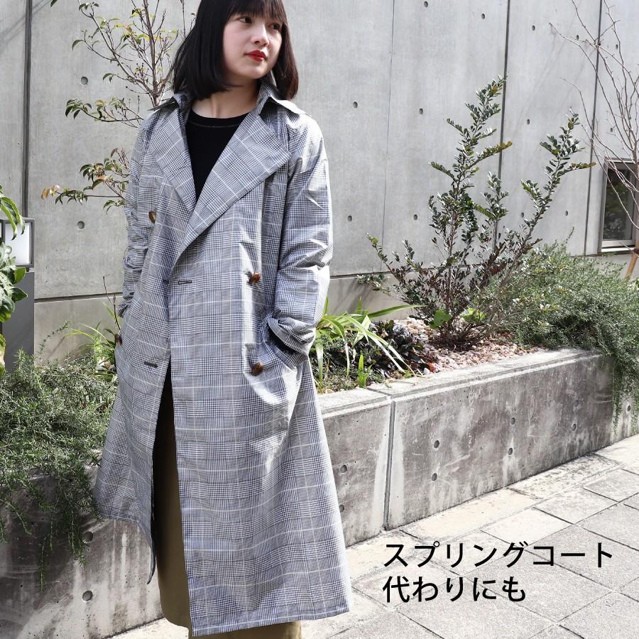 レインウェア WPC  バターンガウント レンチ レディス 撥水 チェック柄 ブランド スプリングコート オフィスカジュアル 通勤 通学 |  | 01
