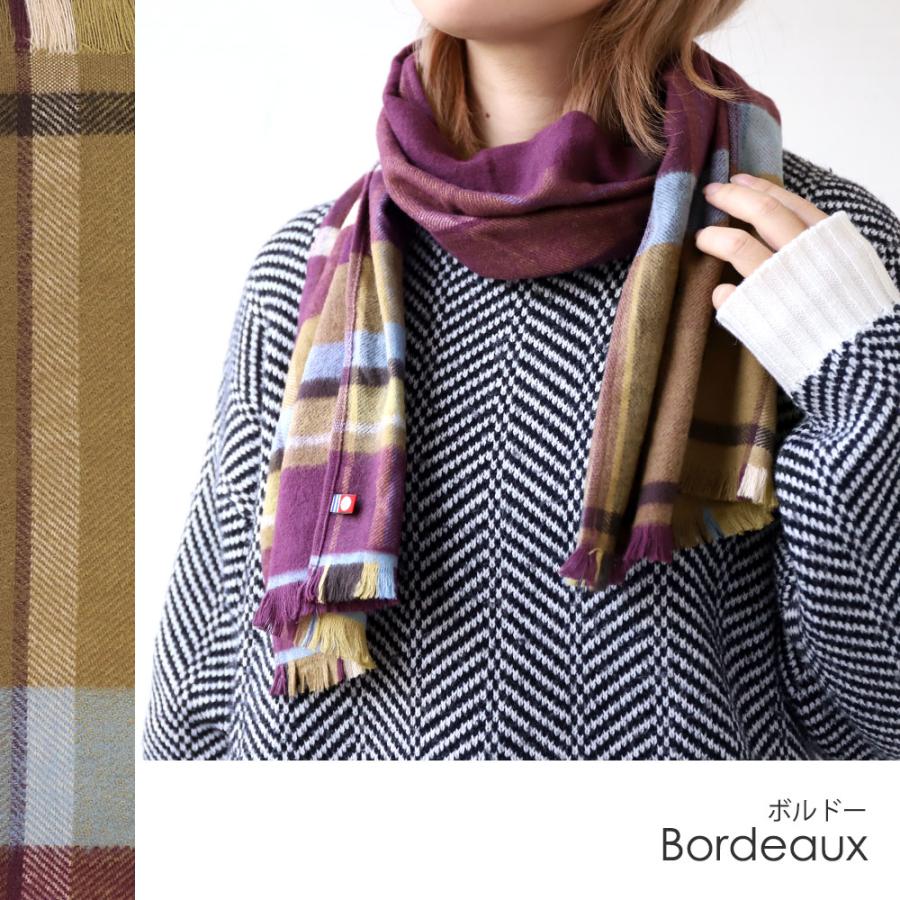 マフラー レディース チェック 綿100％ ブランド 今治 やわらか UVカット 秋冬 CS | 今治タオル | 16