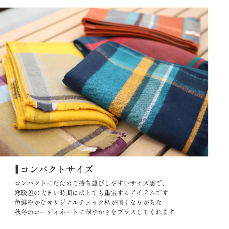 今治タオル（imabari towel） マフラー レディース チェック 綿100