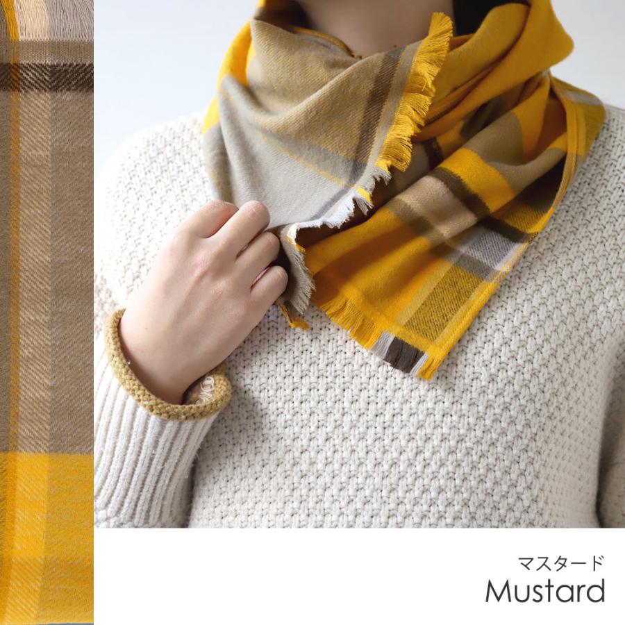 マフラー レディース チェック 綿100％ ブランド 今治 やわらか UVカット 秋冬 CS | 今治タオル | 13