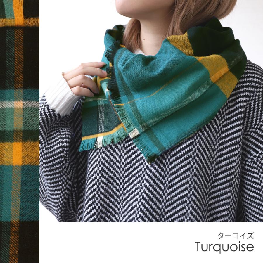 マフラー レディース チェック 綿100％ ブランド 今治 やわらか UVカット 秋冬 CS | 今治タオル | 14