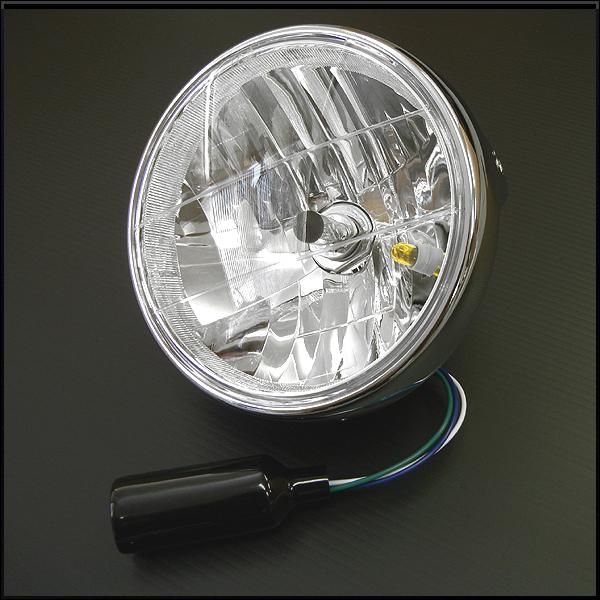 マルチリフレクターヘッドライト 180mm 180φ 180パイ クリアレンズ