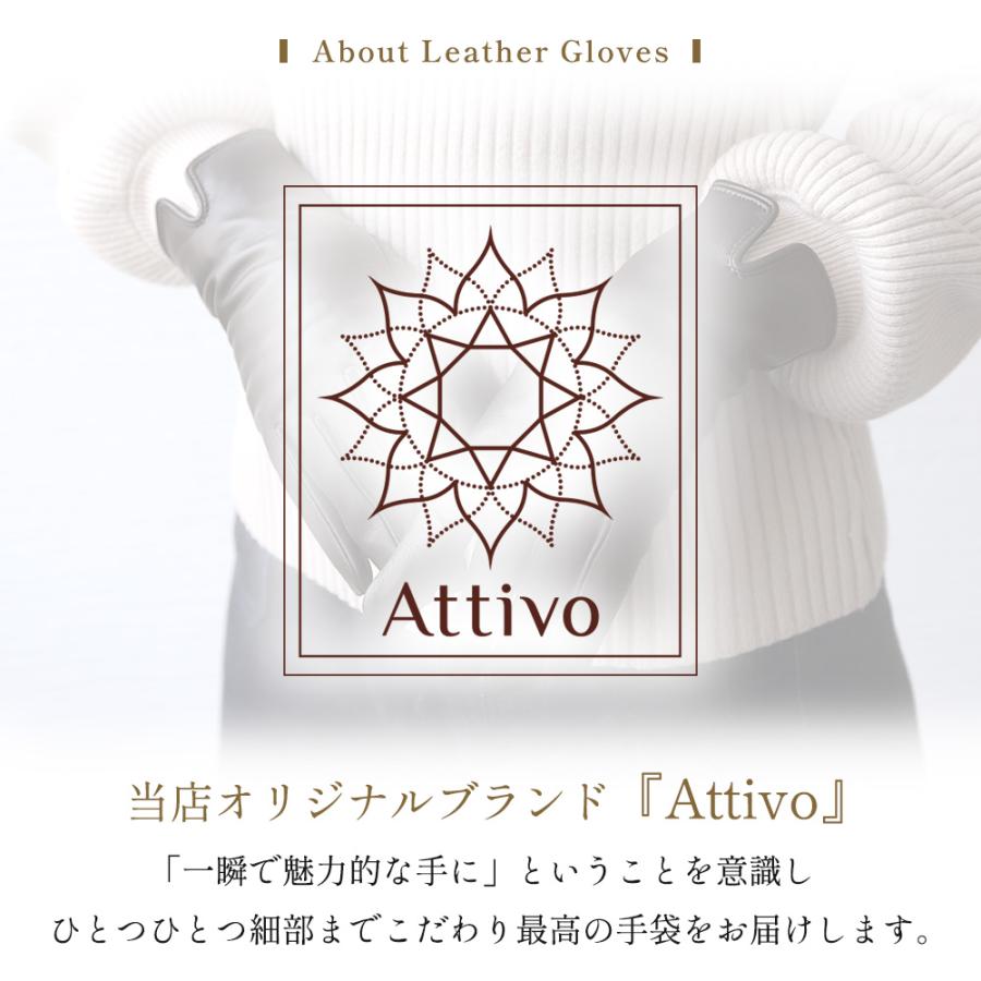 カシミヤマフラー 革手袋 レディース クリスマス プレゼント セット品 ギフトボックス 贈り物 記念日 誕生日 お祝い 女性 妻 | Attivo | 05