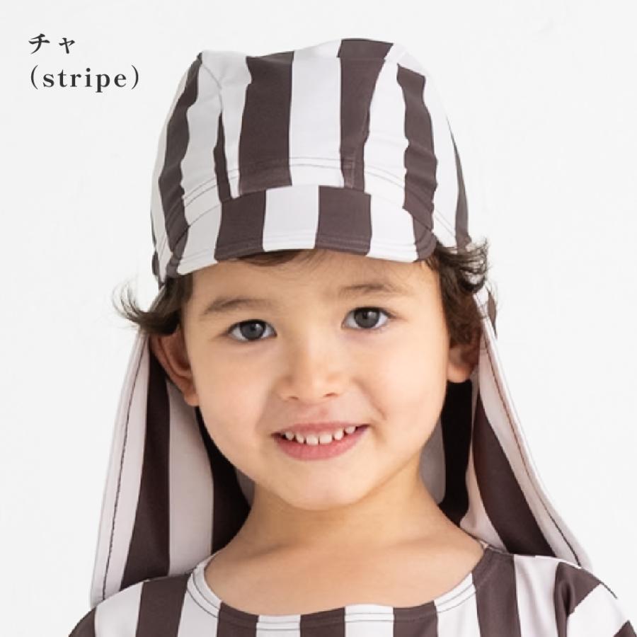 スイムキャップ 日焼けカバー付き UVカット UPF50＋ 水泳帽 キッズ 子ども 男の子 女の子 |  | 04