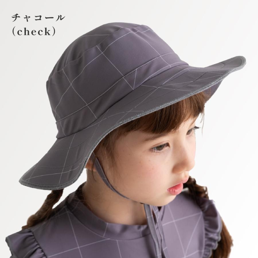 スイムキャップ ハット型 日焼けカバー付き UVカット UPF50＋ つばあり 水泳帽 キッズ 子ども 男の子 女の子 |  | 01