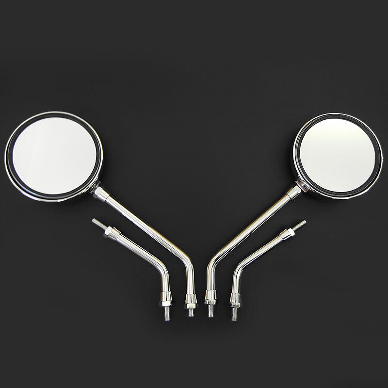 Z2ミラー メッキ    左右セット 中型車用 ネジ径10mm 汎用品 Z1 Z2タイプ | ブランド登録なし