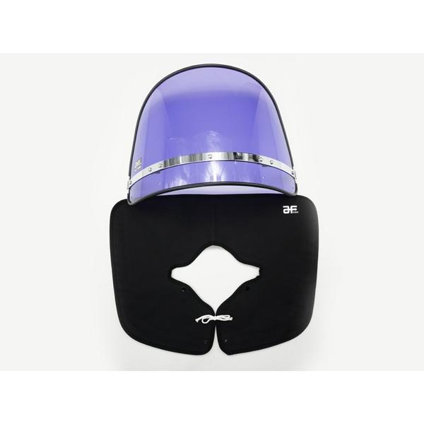 旭風防 ゼットファーザー ゼットファーザー×旭風防 日本製 ムラサキ 風防 フーボー スクリーン