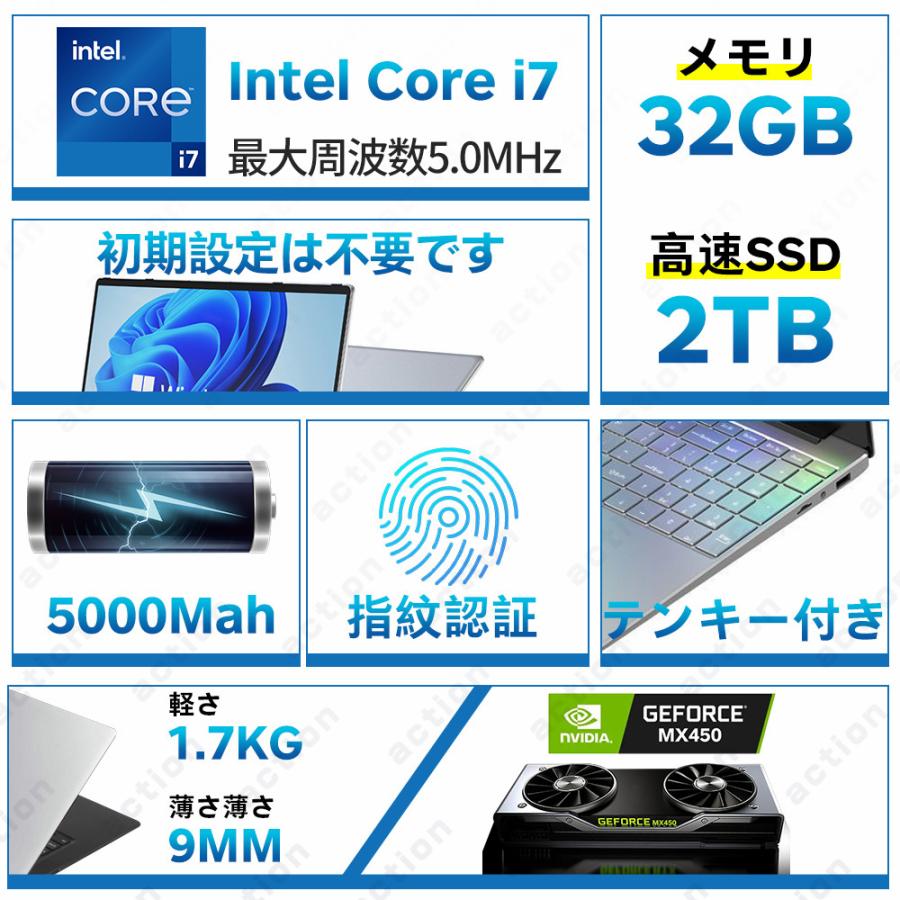 ノートパソコン 新品 パソコン windows11 office搭載 ノートpc 13世代