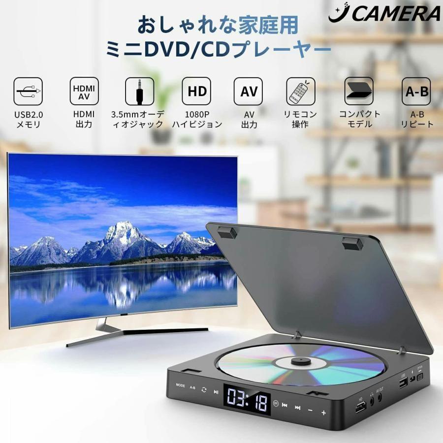 2026新型 車用cdプレイヤー車載用 DVD CDプレーヤー ポータブル USB