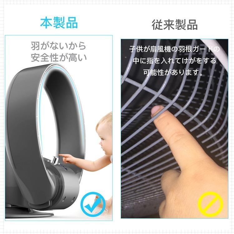 2026 壁掛け扇風機 サーキュレーター 羽なし扇風機 DCモーター 角度