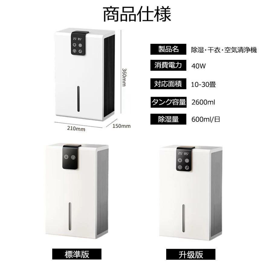 衣類乾燥 除湿機 家庭用 空気清浄機 除湿器 ペルチェ式 強力 静音 省工