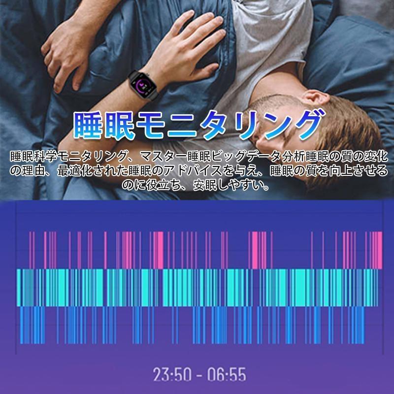 スマートウォッチ 血糖値 ECG心電図 血圧測定 通話機能 着信通知 血中