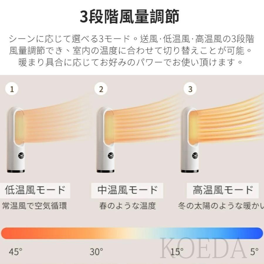 即暖 セラミックヒーター 人感センサー ヒーター 足元 速暖 電気