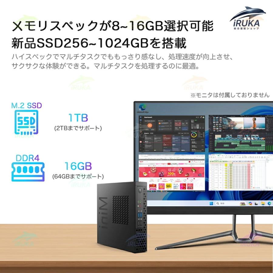 ミニPC デスクトップパソコン パソコン 新品 Office付き