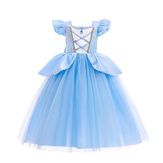 シンデレラ風 ドレス 子供 コスプレ ディズニー風 プリンセス シンデレラ風 ドレス 子供 コスプレ ディズニー風 プリンセス