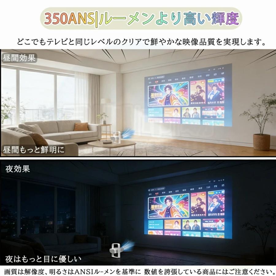 2026年新登場】プロジェクター 小型 家庭用 天井投影 スマホと繋げる