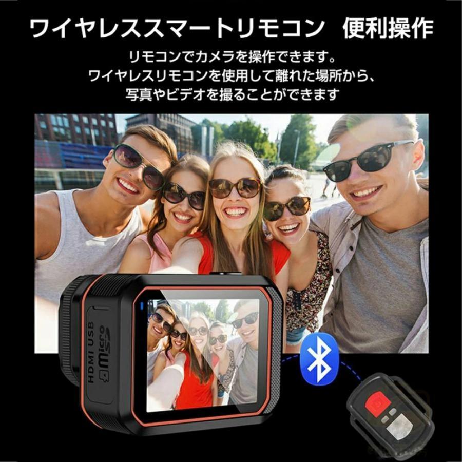 アクションカメラ 水中カメラ 4K 高画質 4000万画素 HDMI GoPro