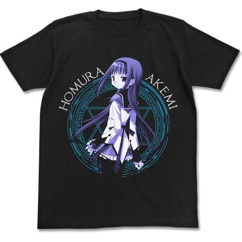 魔法少女まどか☆マギカ 暁美ほむらTシャツ BLACK Mサイズ コスパ 