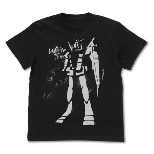 機動戦士ガンダム 連邦の白いヤツ Tシャツ BLACK Lサイズ コスパ【予約/7月上旬】｜alice-sbs-y