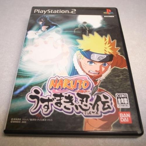 PS2】NARUTO ナルト うずまき忍伝 アクションゲーム バンダイ xbdj41