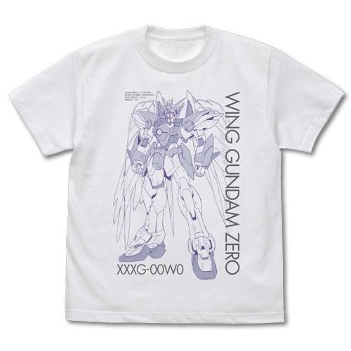 新機動戦記ガンダムW Endless Waltz ウイングガンダムゼロ EW Tシャツ WHITE Sサイズ コスパ【予約/8月上旬】｜alice-sbs-y