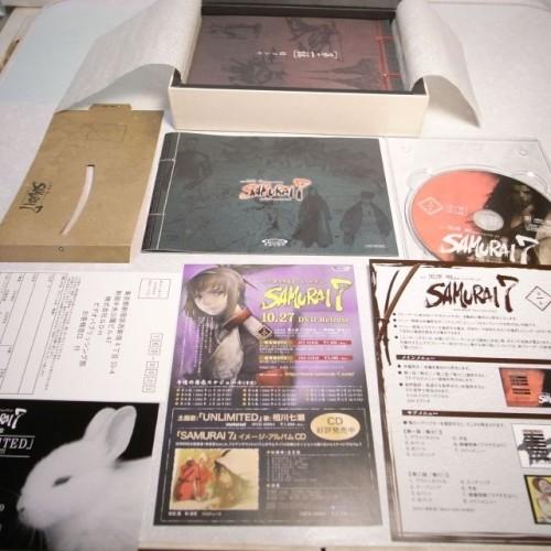 SAMURAI 7 第一巻 DVD※非売品 DVD】SAMURAI7 初回限定版 第一巻 サムライセブン 特典付き GDH xbdq90