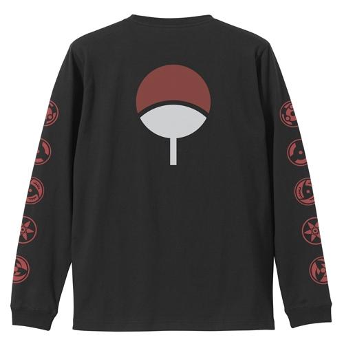 NARUTO-ナルト- 疾風伝 写輪眼 袖リブロングスリーブTシャツ BLACK Lサイズ コスパ【予約/8月上旬】｜alice-sbs-y｜02