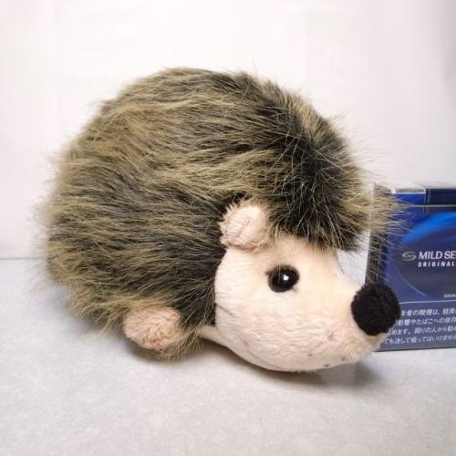 ヤマアラシ (ハリネズミかも？) ふわふわぬいぐるみ 全長約23cm