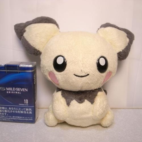 ピカチュウ ぬいぐるみ　希少　絶版　バンプレスト　ポケモン　美品 ポケットモンスター ぬいぐるみ ピチュウ 約15cm バンプレスト xbfm18