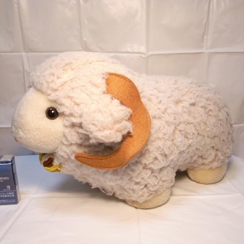 ひつじ ふわふわぬいぐるみ 乗れます！ 羊 ヒツジ パステル