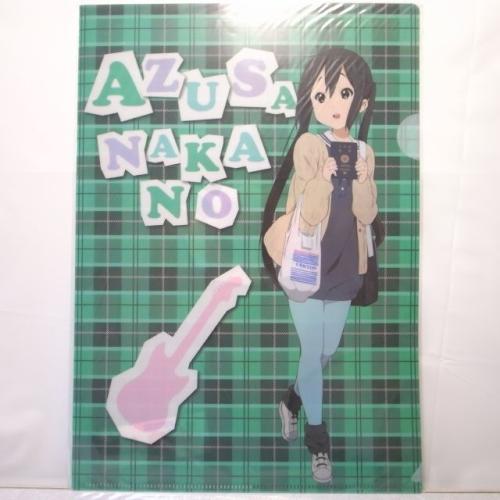 けいおん！ A4クリアファイル 中野梓 ローソン xbgm37【中古
