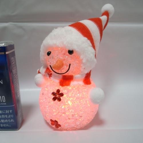 イルミネーションライト スノーマン 雪だるま  ディスプレイ クリスマス 中古品 イルミネーションライト スノーマン 雪だるま ディスプレイ クリスマス