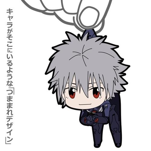 エヴァンゲリオン グッズ つままれ ストラップ キーホルダー 渚カヲル