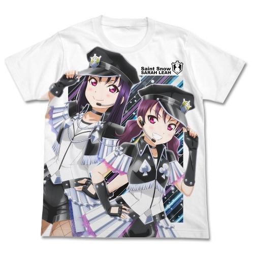 ラブライブ！サンシャイン!! グッズ Saint Snow フルグラフィックTシャツ WHITE Sサイズ コスパ【予約/7月上旬】｜alice-sbs-y