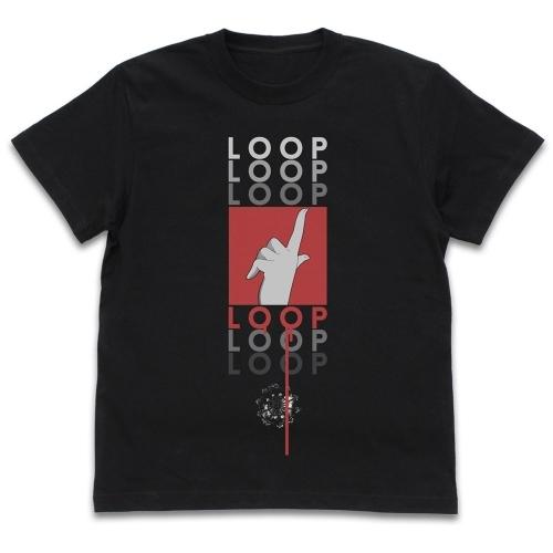 ひぐらしのなく頃に 卒 グッズ 沙都子のループ Tシャツ BLACK XLサイズ 