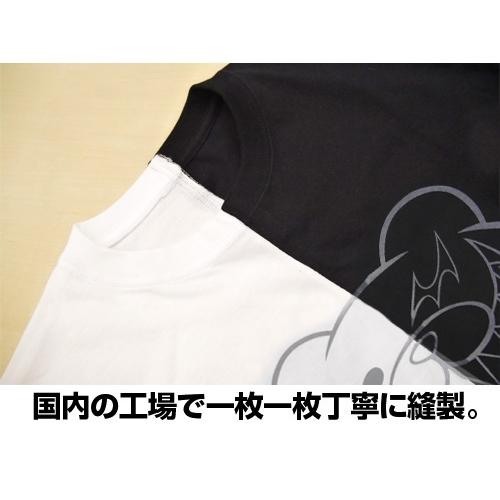 ニューダンガンロンパV3 みんなのコロシアイ新学期 モノクマ グラフィック ニコイチTシャツ Lサイズ コスパ【予約/4月末〜5月上旬】｜alice-sbs-y｜02