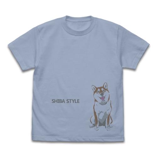 世界の終わりに柴犬と 石原雄先生デザイン おすわりハルさん Tシャツ 