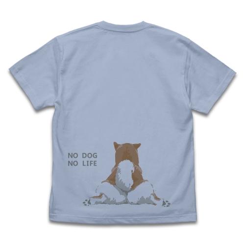 世界の終わりに柴犬と 石原雄先生デザイン おすわりハルさん Tシャツ 