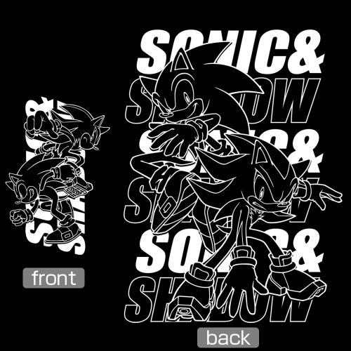 ソニック・ザ・ヘッジホッグ SONIC＆SHADOW ジップパーカー