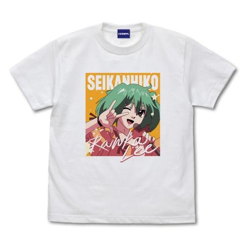 マクロスF Tシャツ マクロスF フロンティア 星間飛行 フルカラーTシャツ WHITE Lサイズ